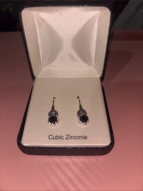 ✨ Cubic Zirconia Drop Earrings ✨